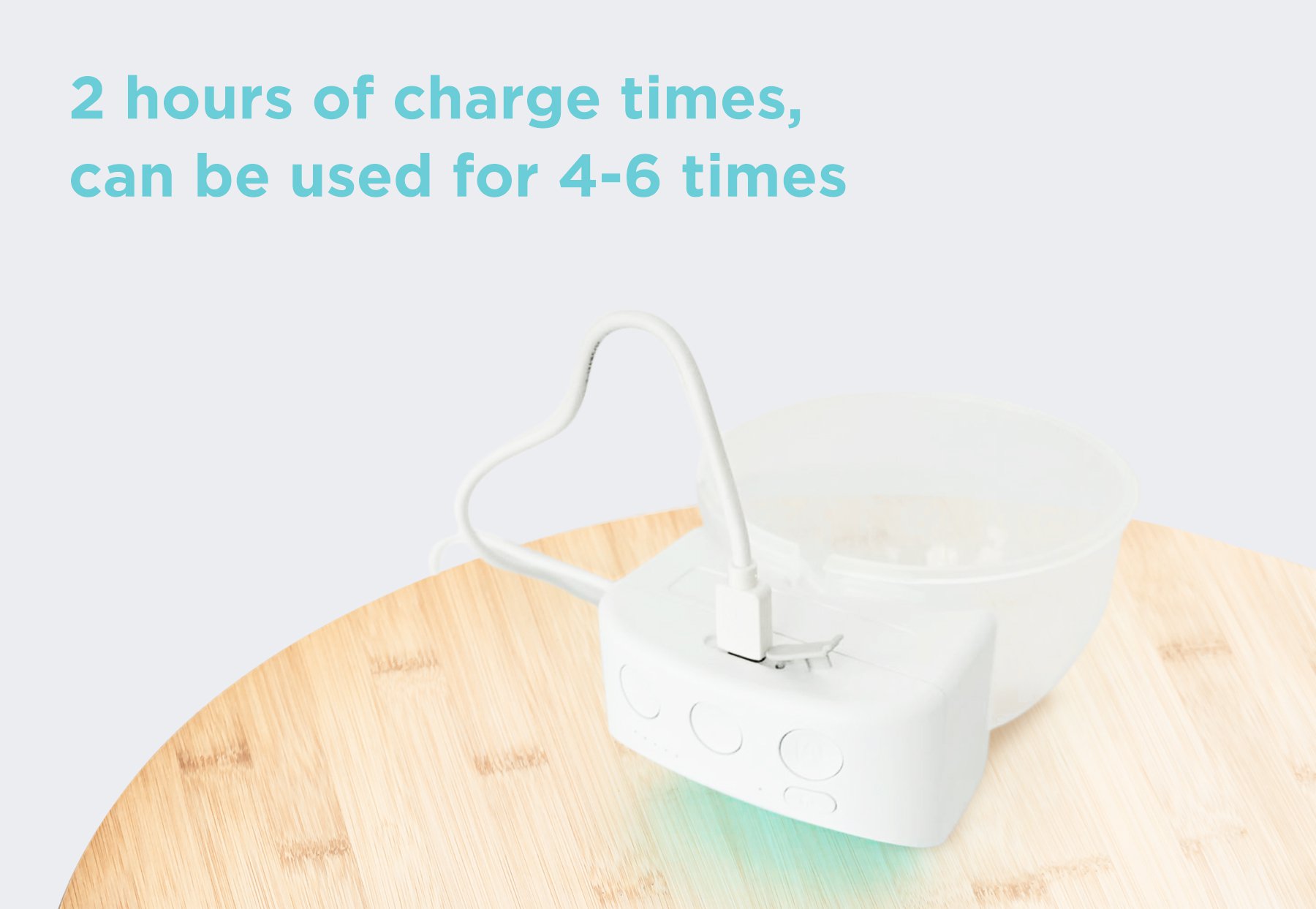 MOOIMOM Hands-Free Electric Breast Pump M2 description image