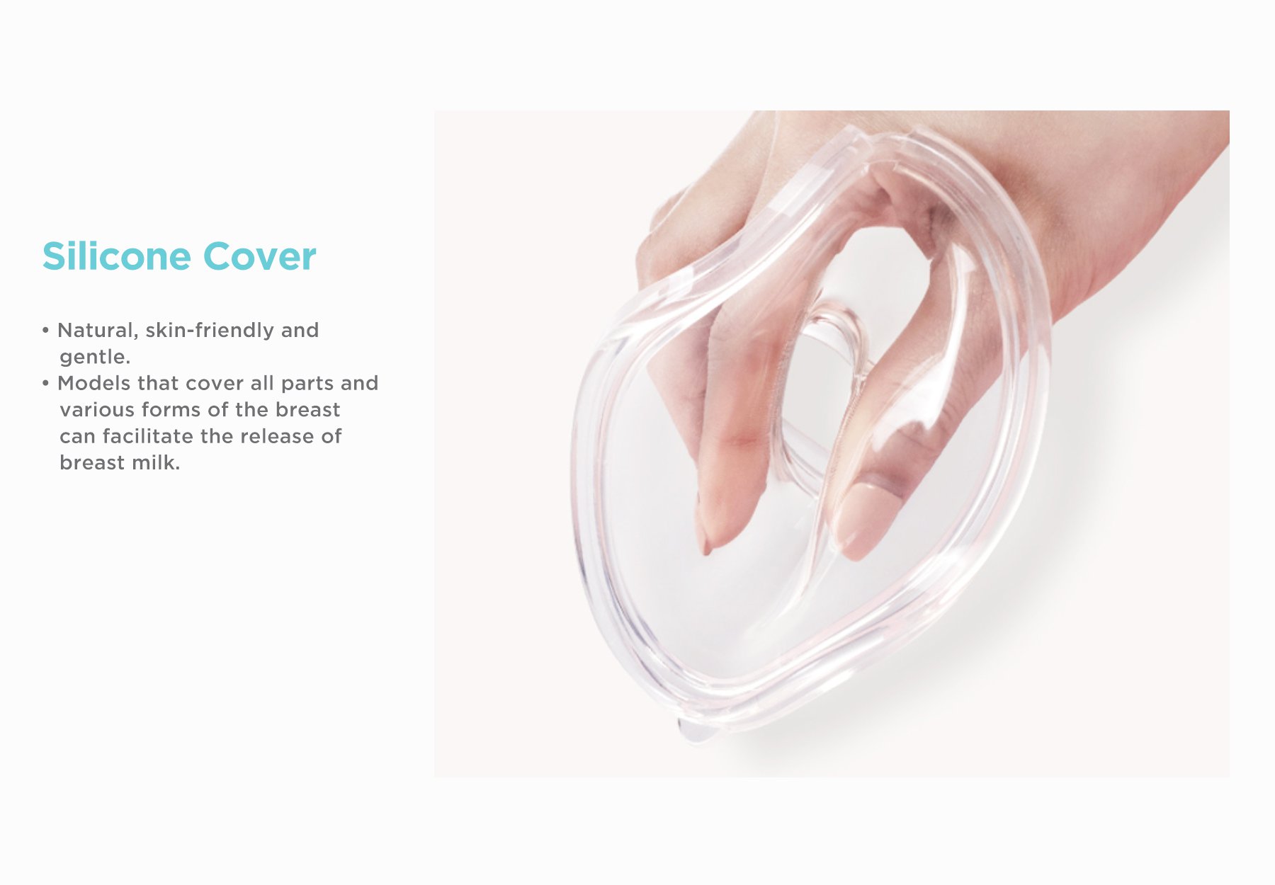 MOOIMOM Hands-Free Electric Breast Pump M2 description image