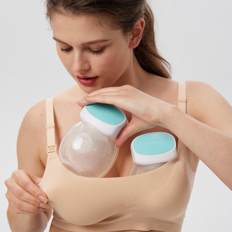 MOOIMOM Hands-Free Electric Breast Pump M2 gallery