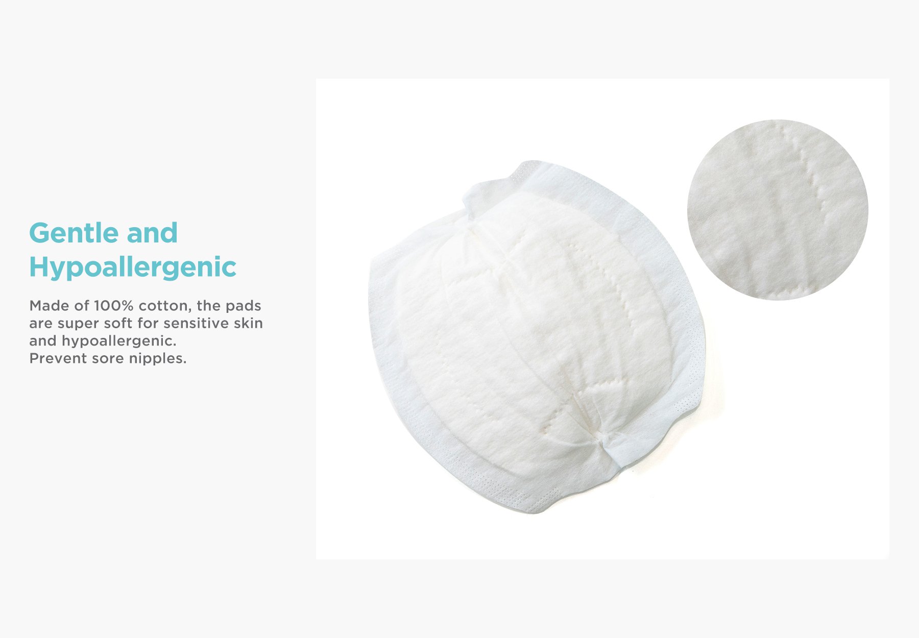 MOOIMOM Disposable Breast Pads (12pcs) description image