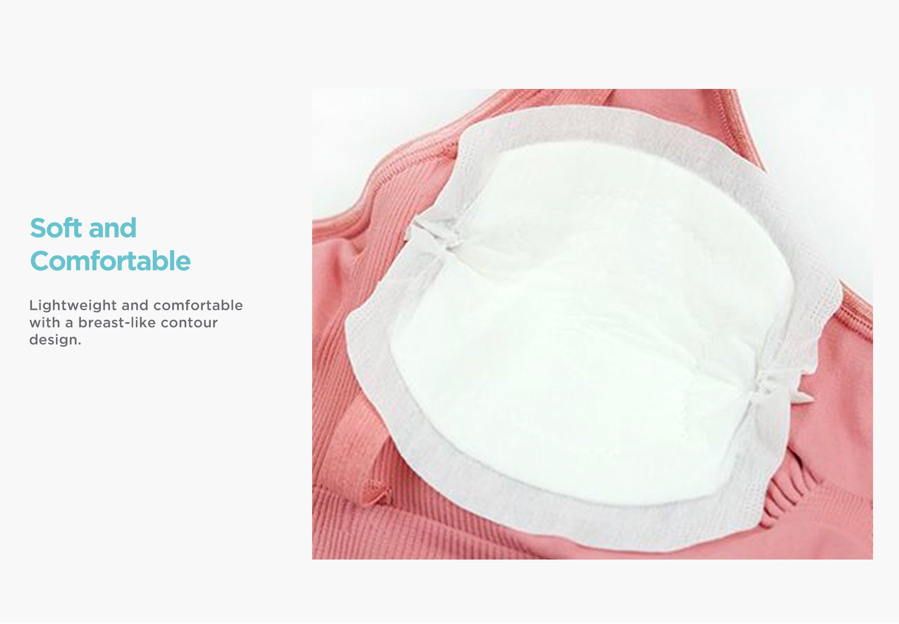 MOOIMOM Disposable Breast Pads (12pcs) description image