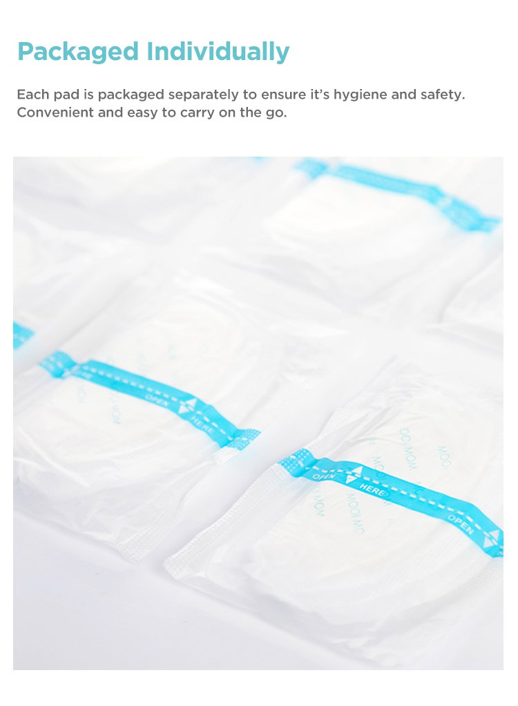 MOOIMOM Disposable Breast Pads (12pcs) description image