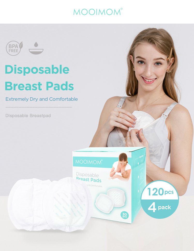 MOOIMOM Disposable Breast Pads (120pcs) description image
