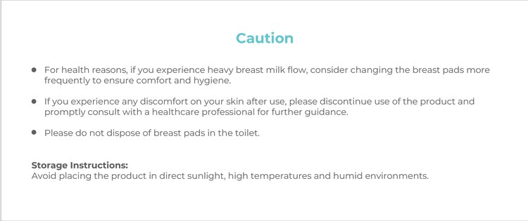 MOOIMOM Disposable Breast Pads (30pcs) description image
