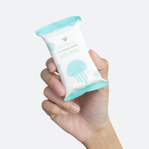 MOOIMOM Baby Wet Wipes with EDI Water (8pack) gallery