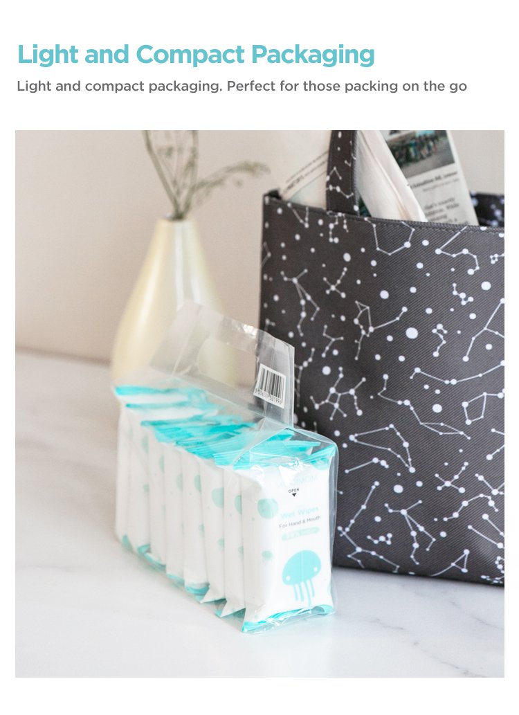 MOOIMOM Baby Wet Wipes with EDI Water (8pack) description image