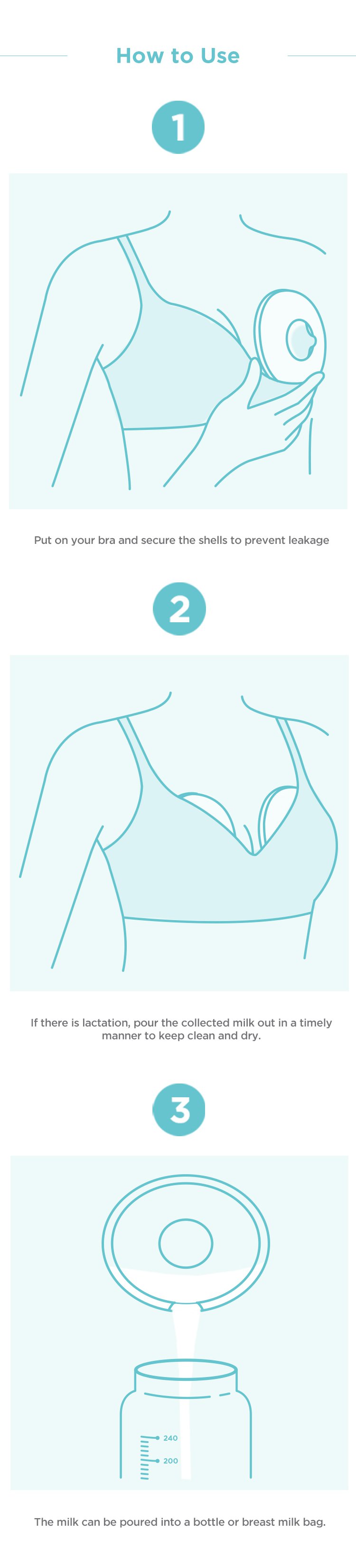 MOOIMOM Milk Collection Shell description image