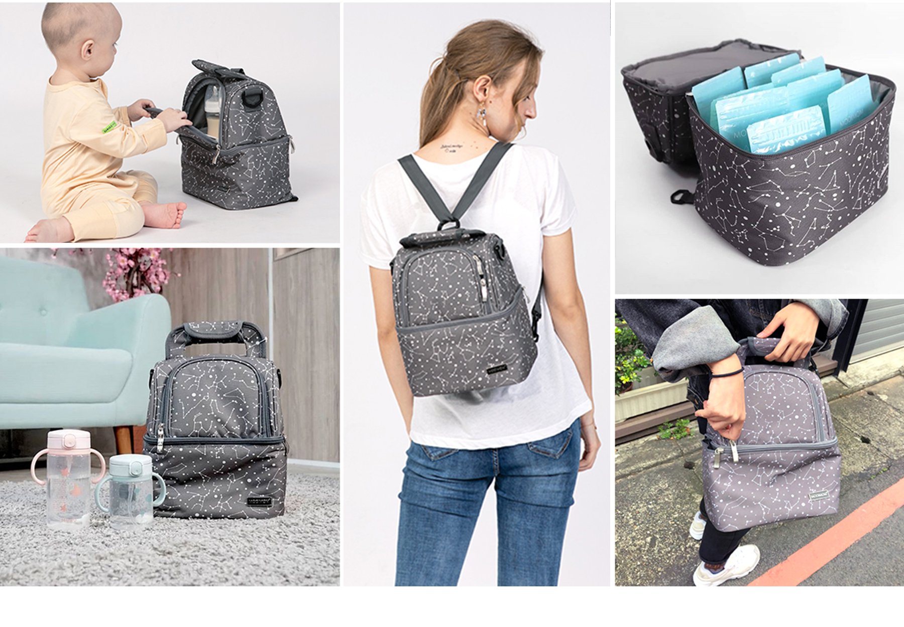 MOOIMOM Cooler Bag description image