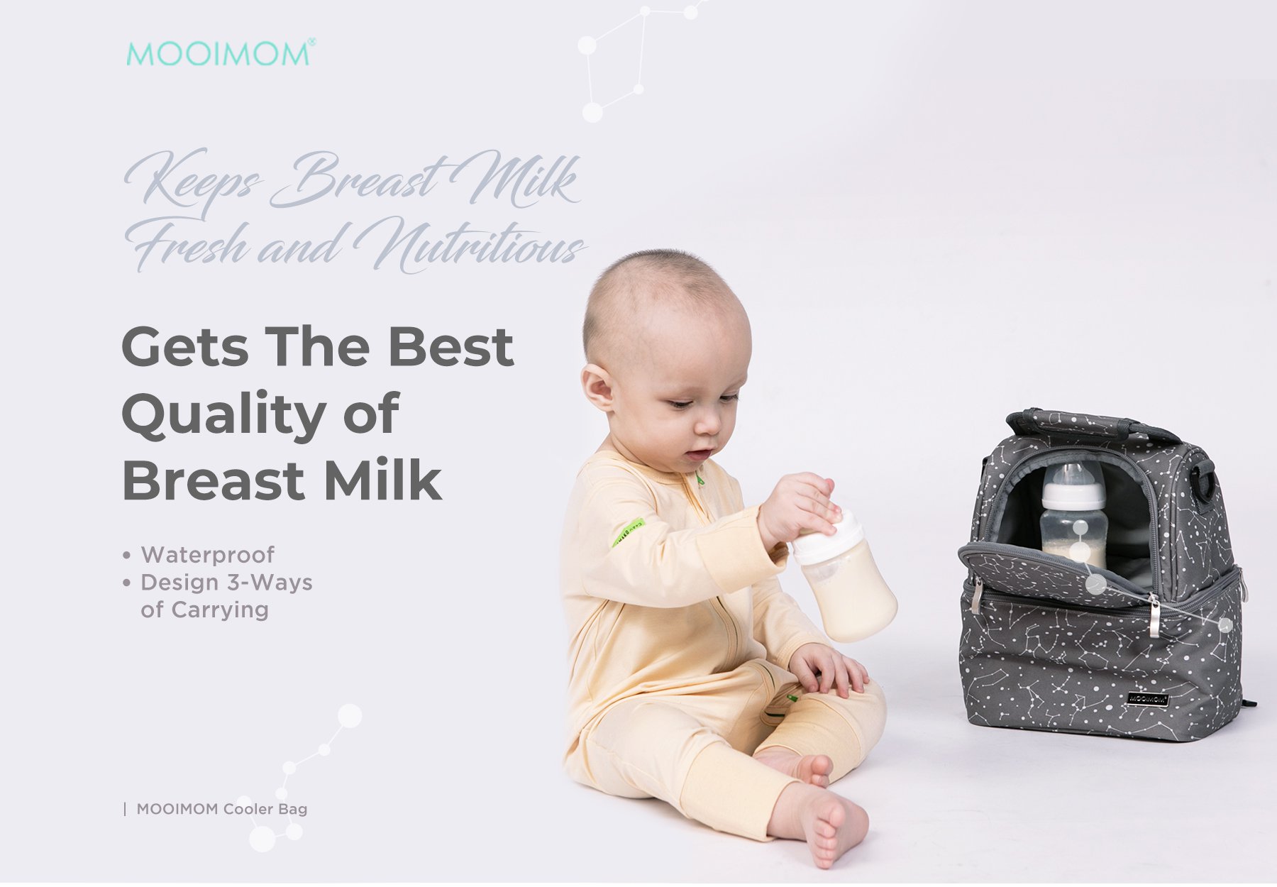 MOOIMOM Cooler Bag description image