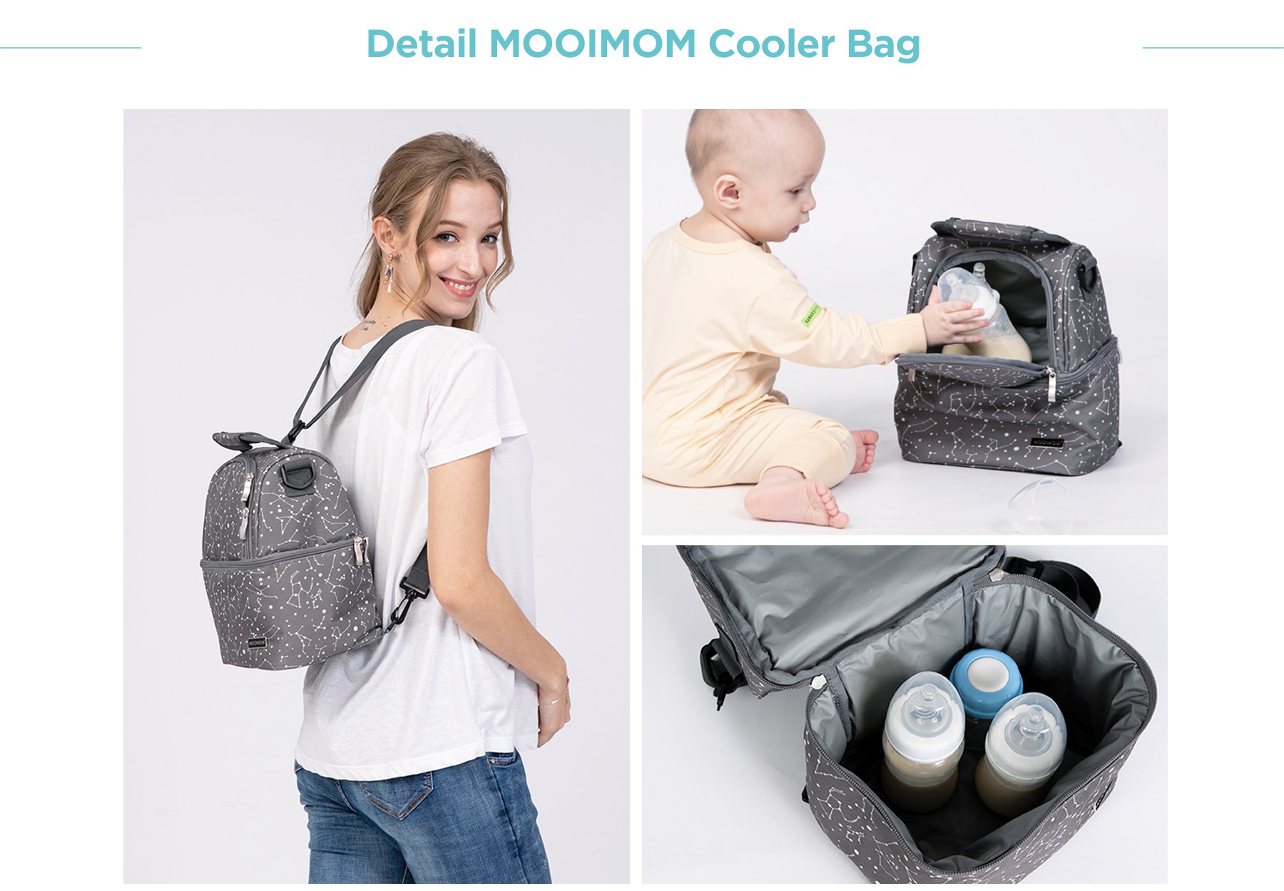 MOOIMOM Cooler Bag description image