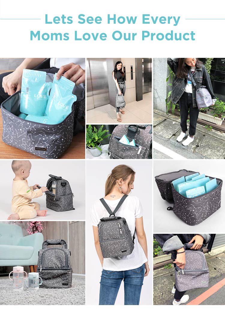 MOOIMOM Cooler Bag description image