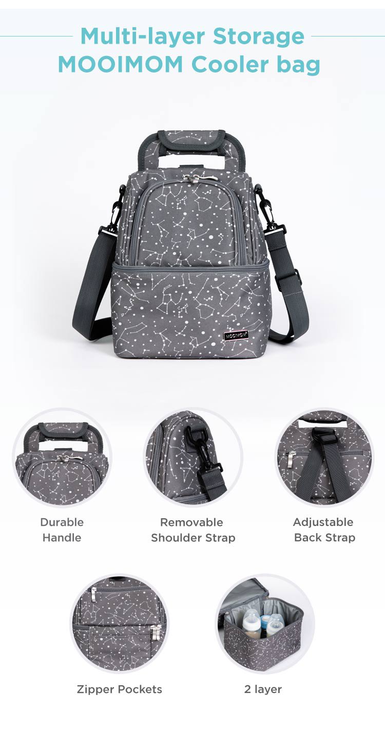 MOOIMOM Cooler Bag description image