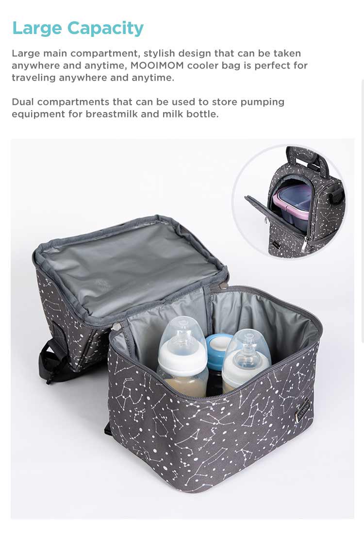 MOOIMOM Cooler Bag description image