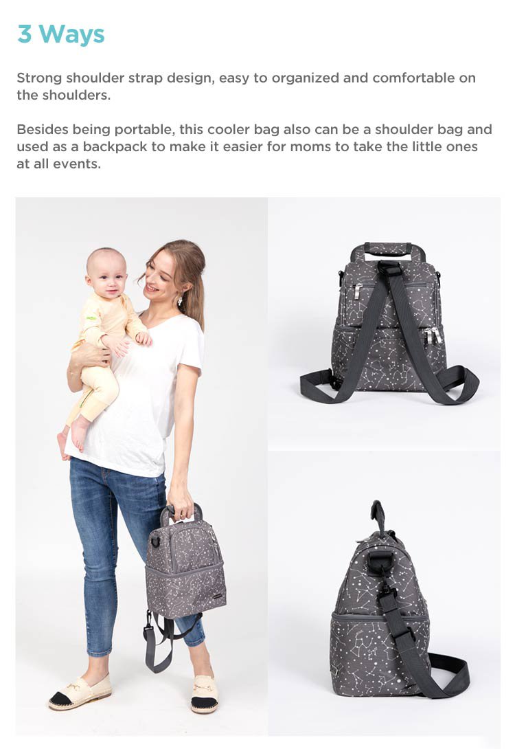 MOOIMOM Cooler Bag description image
