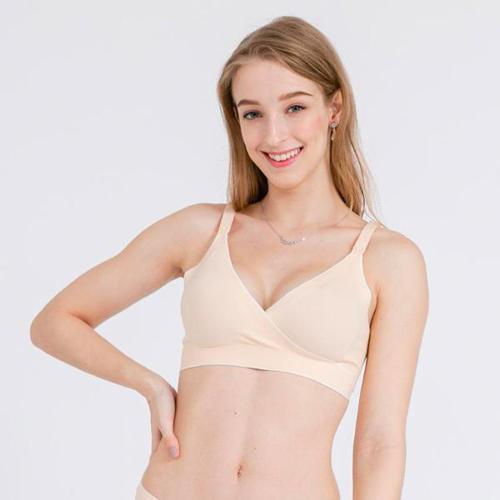 Motherhood Maternity Mimi Crossover Maternity & Nursing Bra In Green Moss