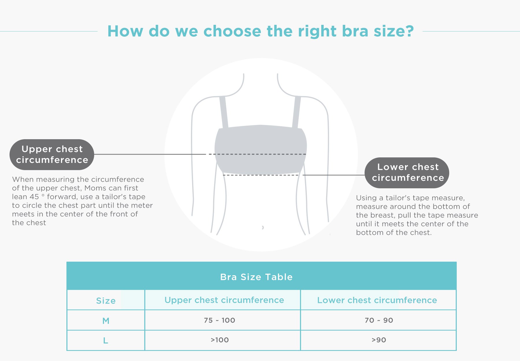 MOOIMOM Hands Free Pumping Bra description image