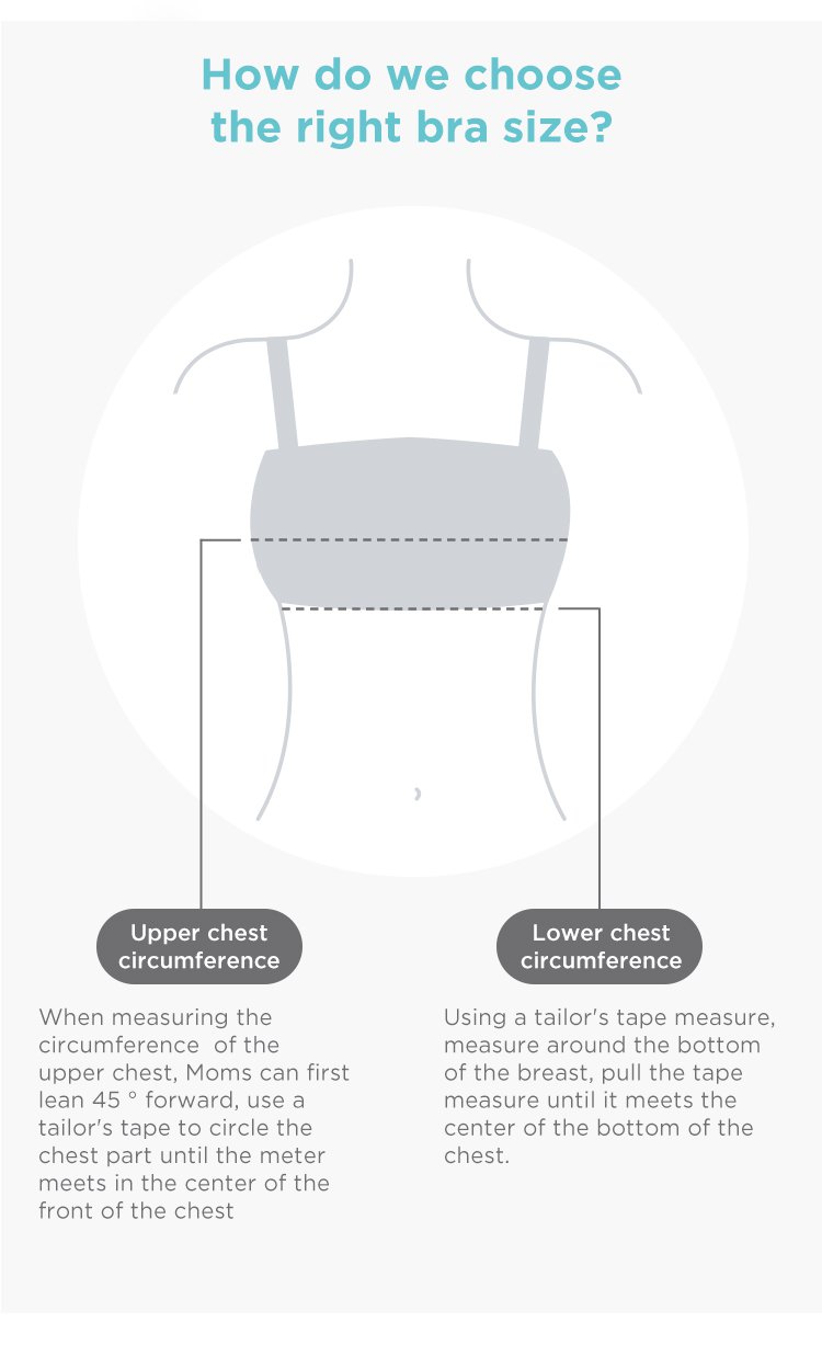MOOIMOM Hands Free Pumping Bra description image