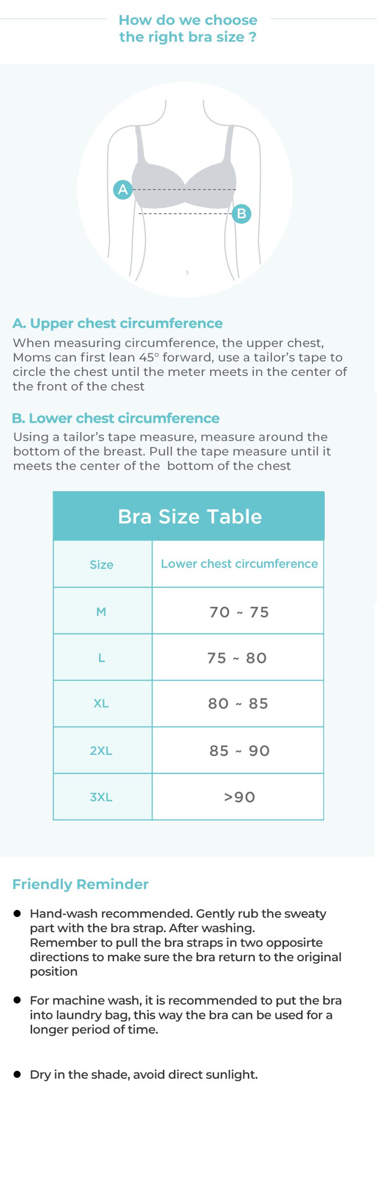 MOOIMOM Lace Wireless Maternity & Nursing Bra description image