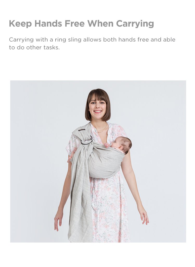 Tweeling & Co. Fine Collection Baby Sling description image