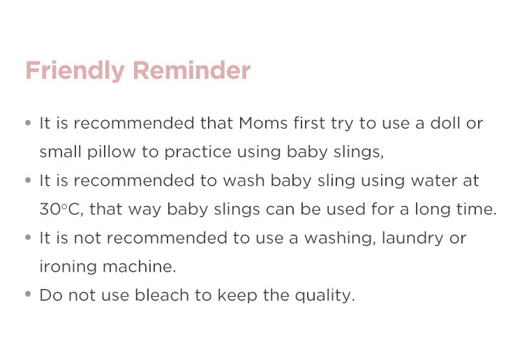 Tweeling & Co. Cloud Collection Baby Sling description image