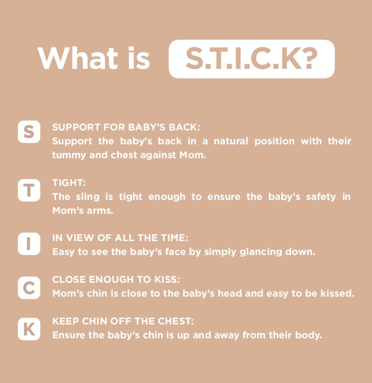 Tweeling & Co. Cloud Collection Baby Sling description image