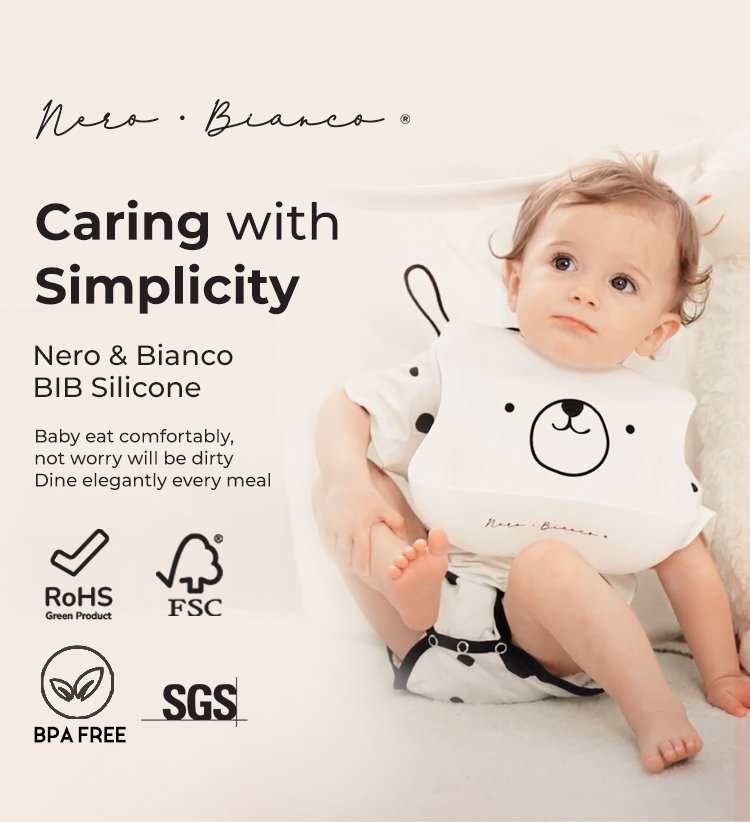 Nero Bianco Silicone BIB description image