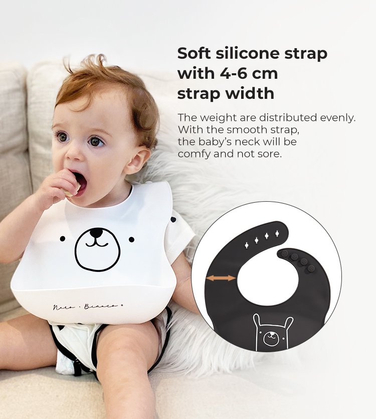 Nero Bianco Silicone BIB description image