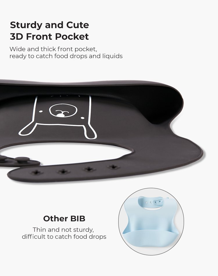 Nero Bianco Silicone BIB description image