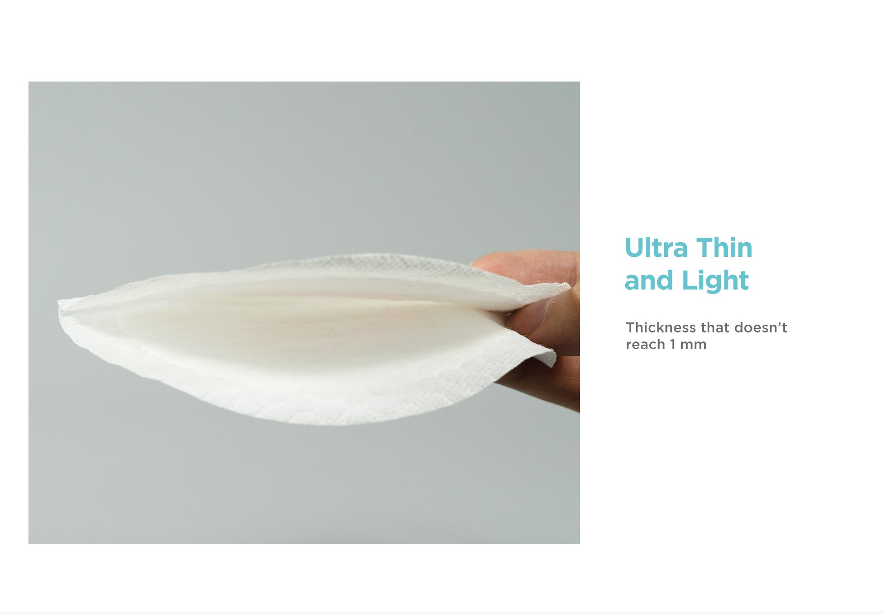 MOOIMOM disposable Breast Pad 3D (10pcs) description image