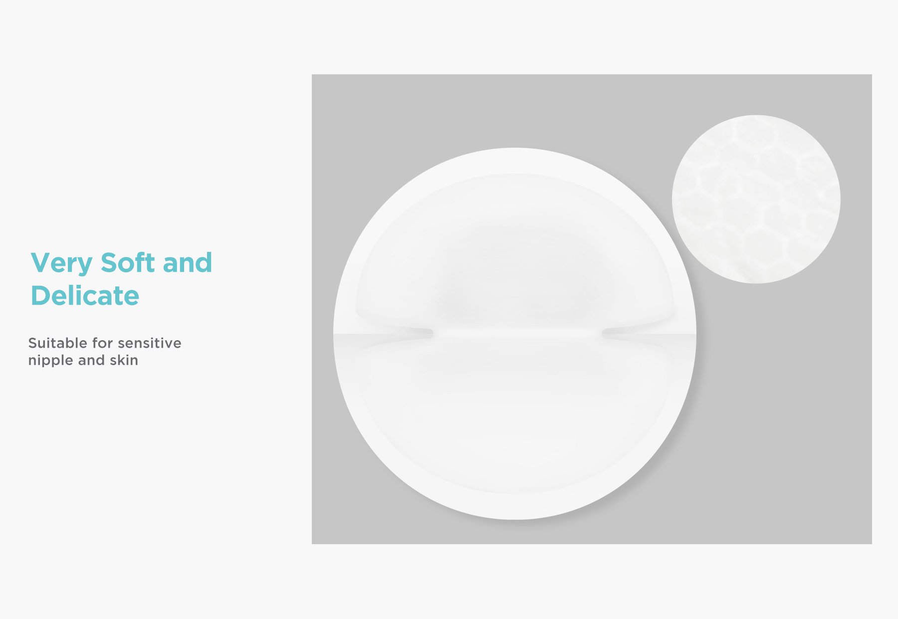 MOOIMOM disposable Breast Pad 3D (10pcs) description image