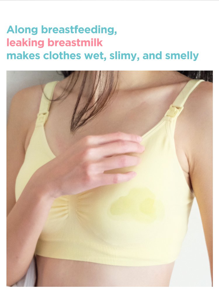 MOOIMOM disposable Breast Pad 3D (10pcs) description image
