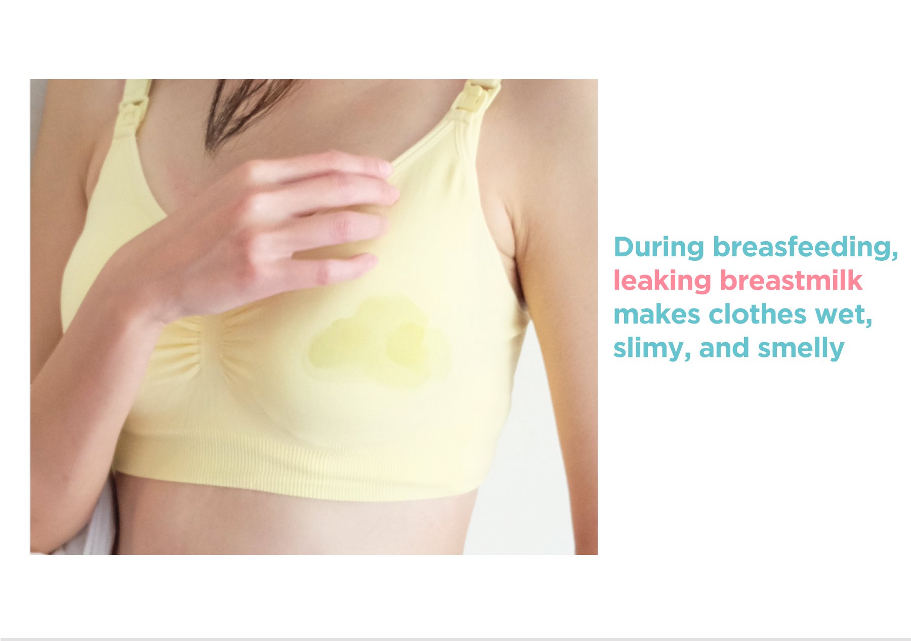 MOOIMOM Disposable Breast Pad 3D (30pcs) description image