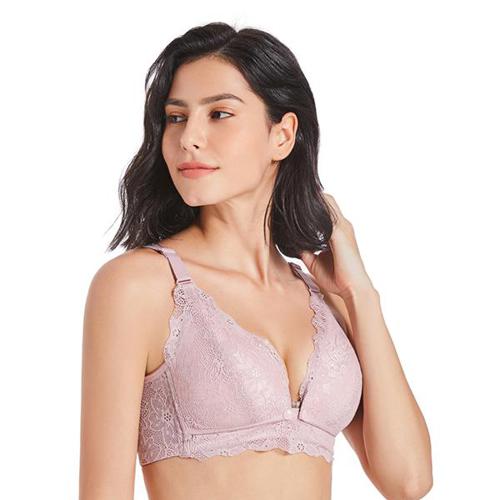 Floral Lace Maternity & Nursing Bra