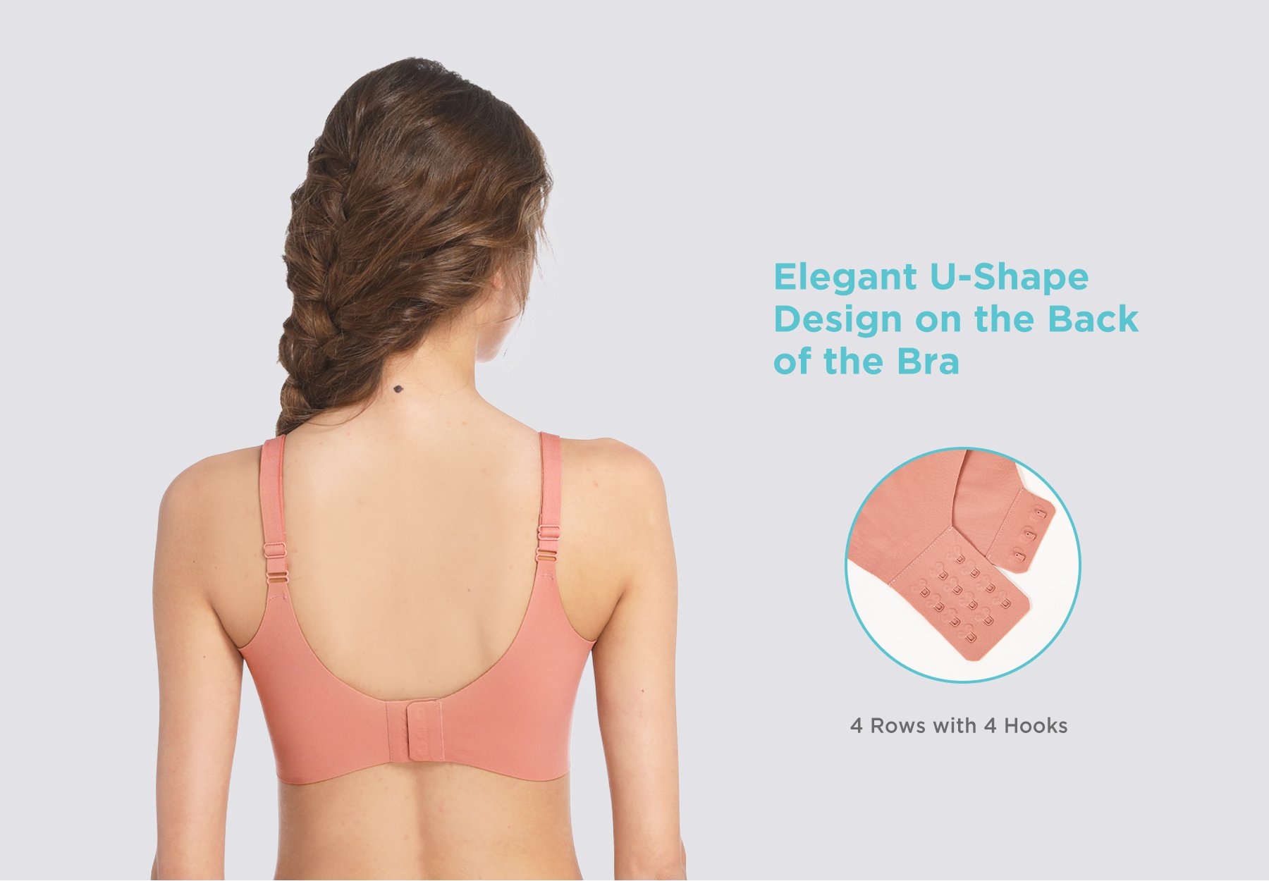 MOOIMOM Delicate Maternity & Nursing Bra description image