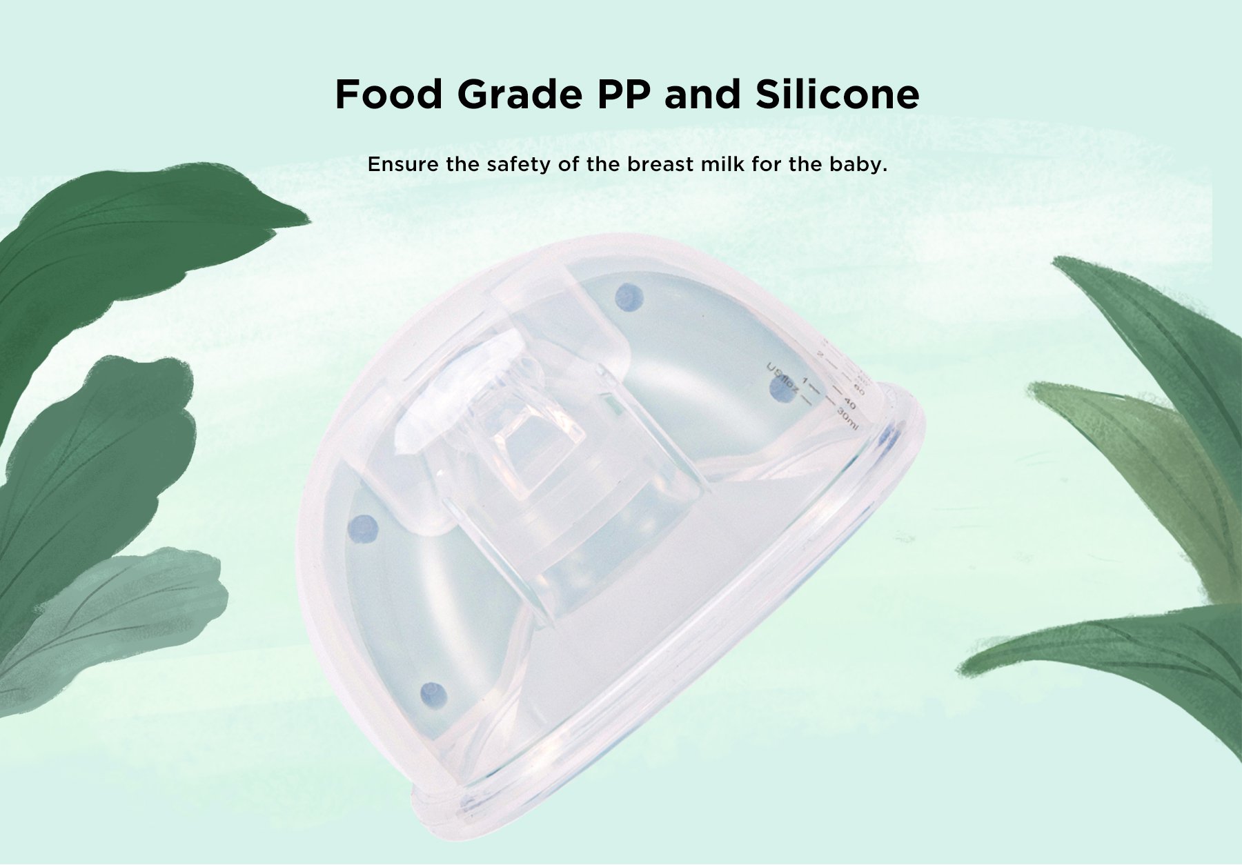 MOOIMOM Wireless Electric Breast Pump M3 description image