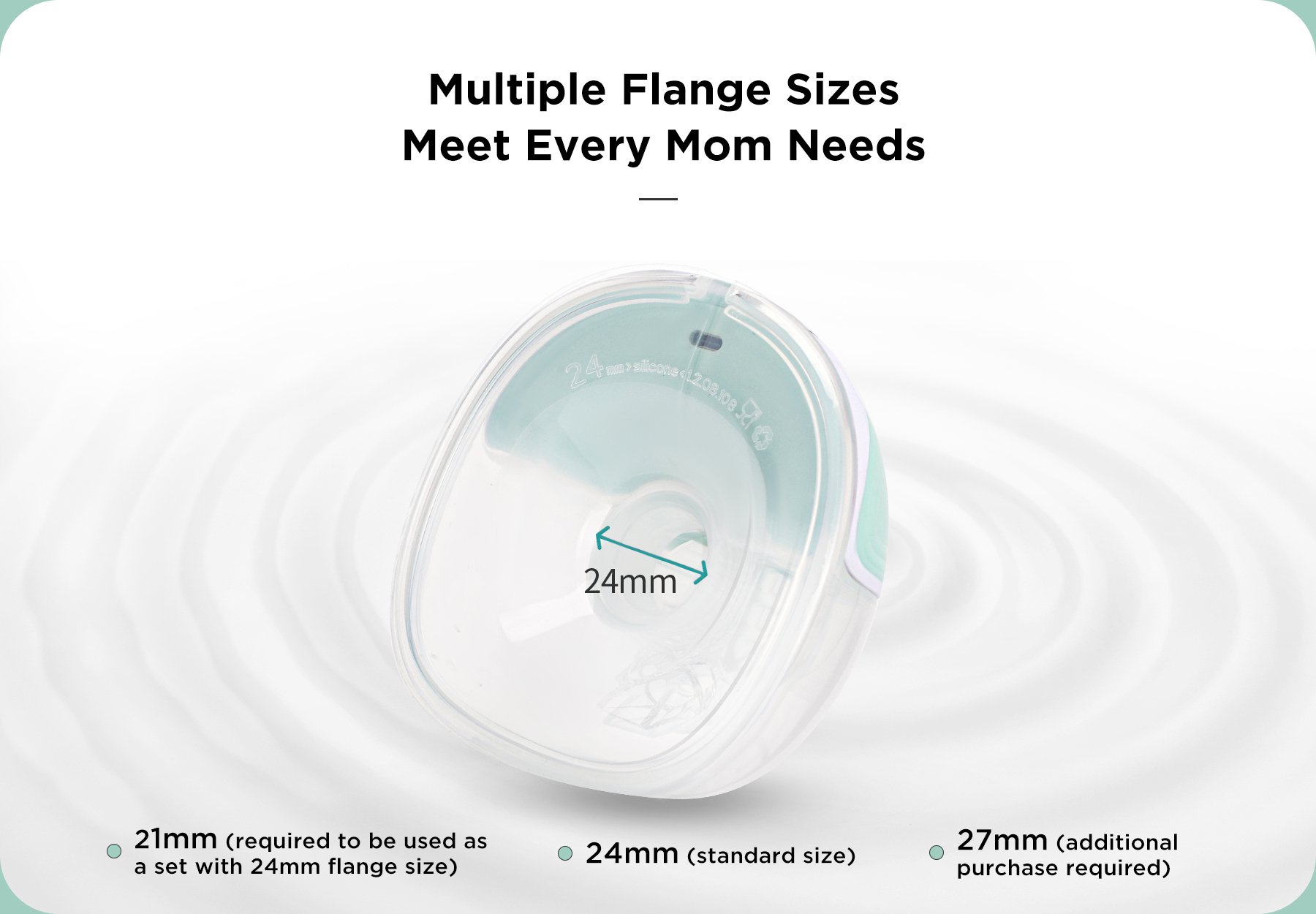 MOOIMOM Wireless Electric Breast Pump M3 description image