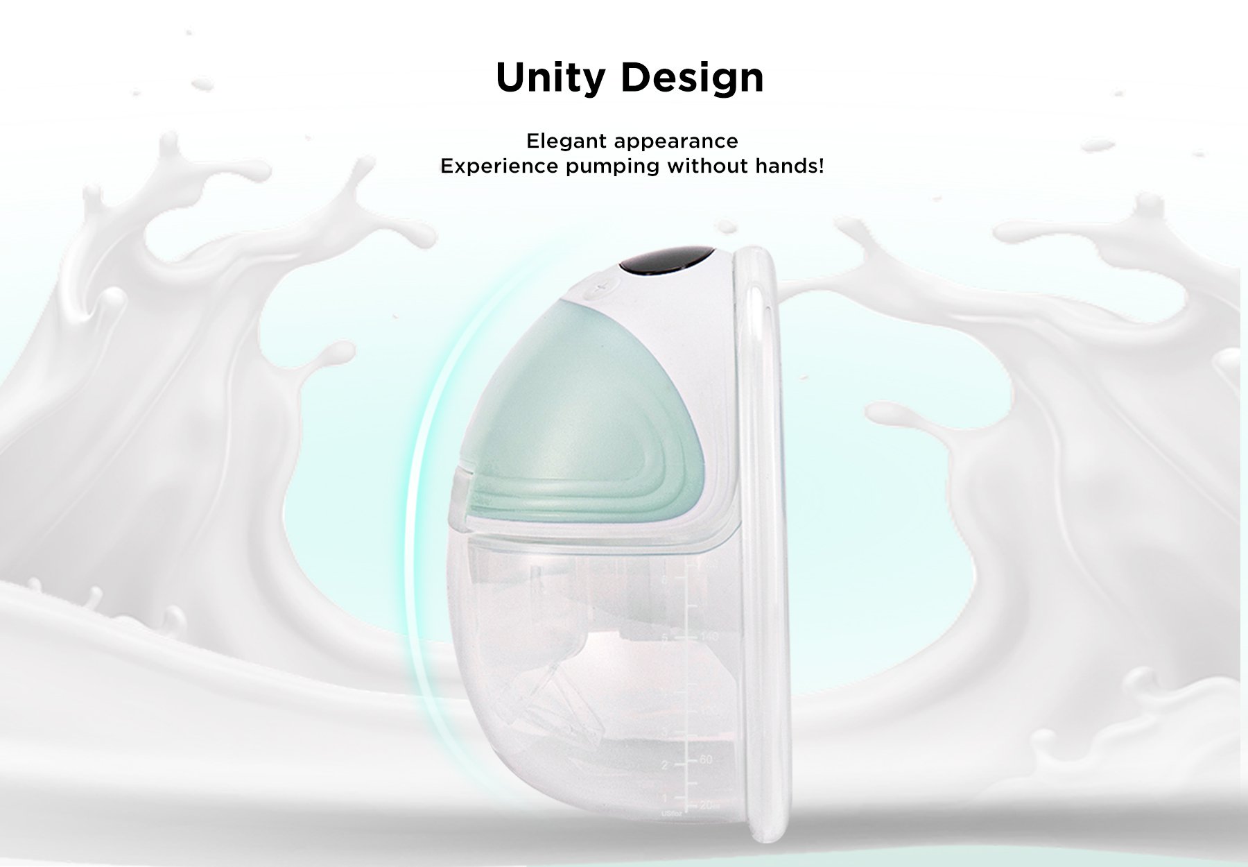 MOOIMOM Wireless Electric Breast Pump M3 description image