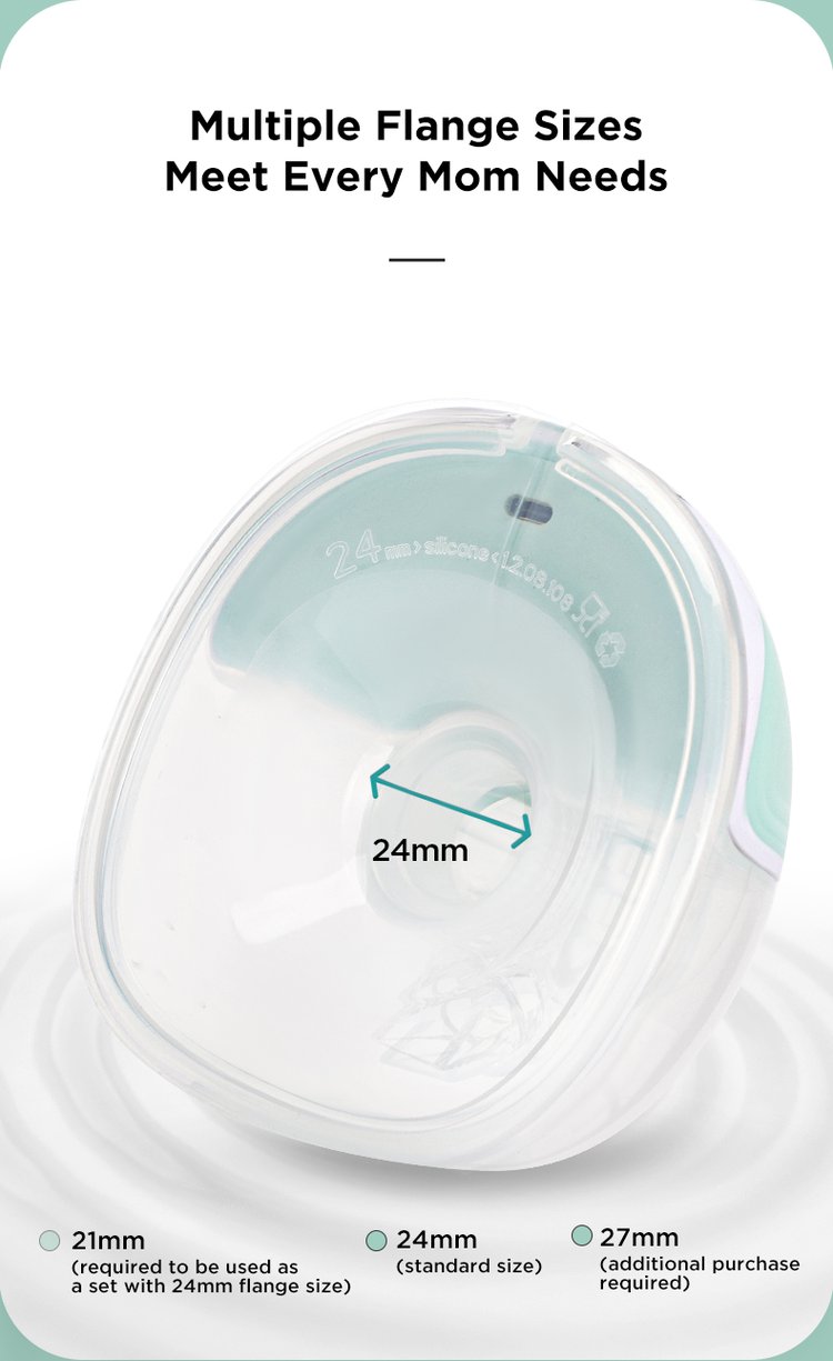 MOOIMOM Wireless Electric Breast Pump M3 description image