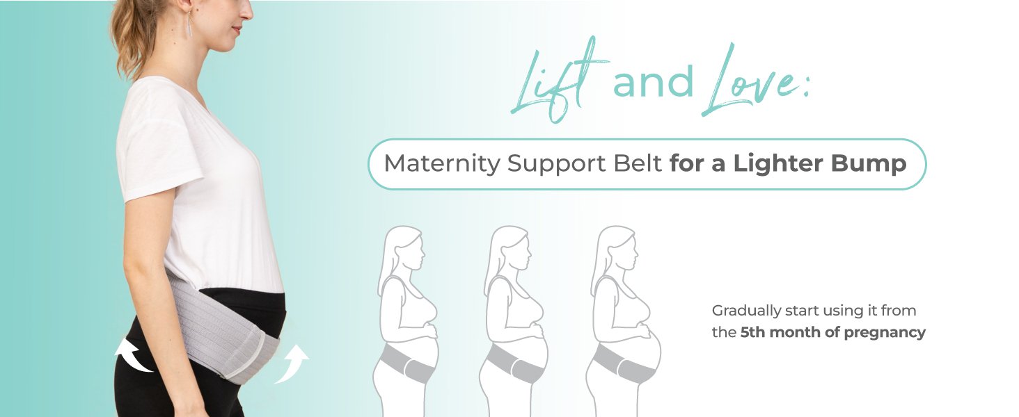 MOOIMOM Bamboo Maternity Support Belt description image