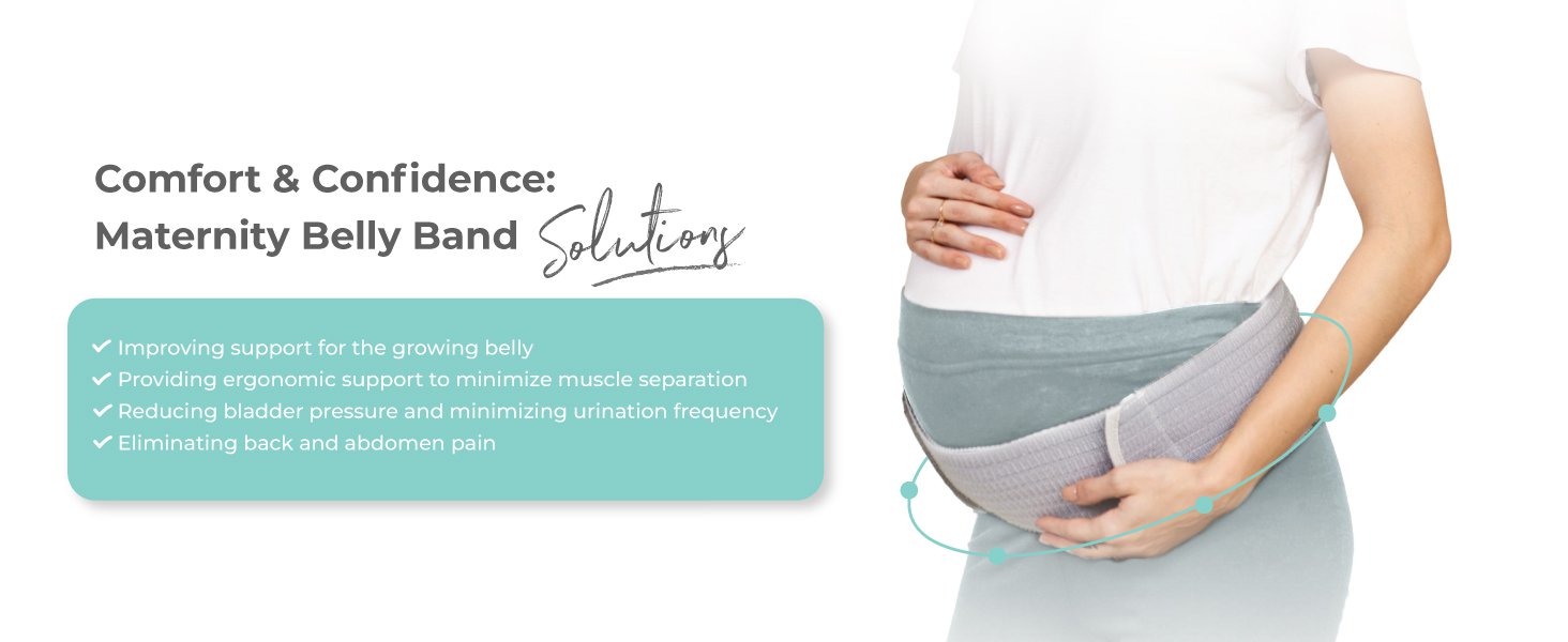 MOOIMOM Bamboo Maternity Support Belt description image