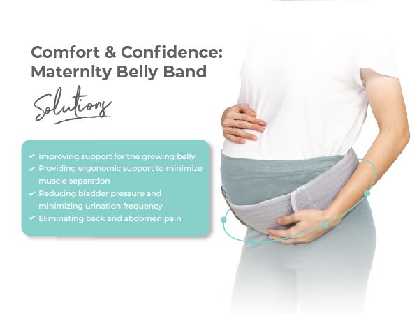 MOOIMOM Bamboo Maternity Support Belt description image