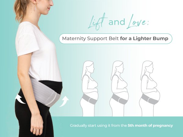 MOOIMOM Bamboo Maternity Support Belt description image