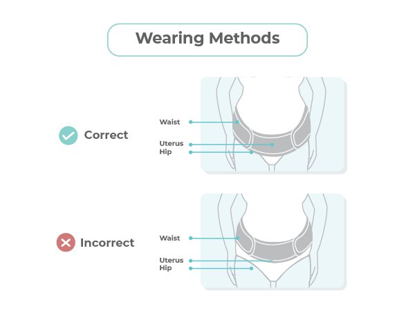 MOOIMOM Bamboo Maternity Support Belt description image