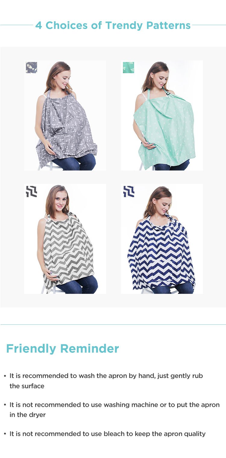 MOOIMOM BreastFeeding Nursing Cover description image