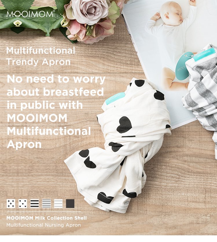 MOOIMOM Multi-Use Nursing Scarf description image