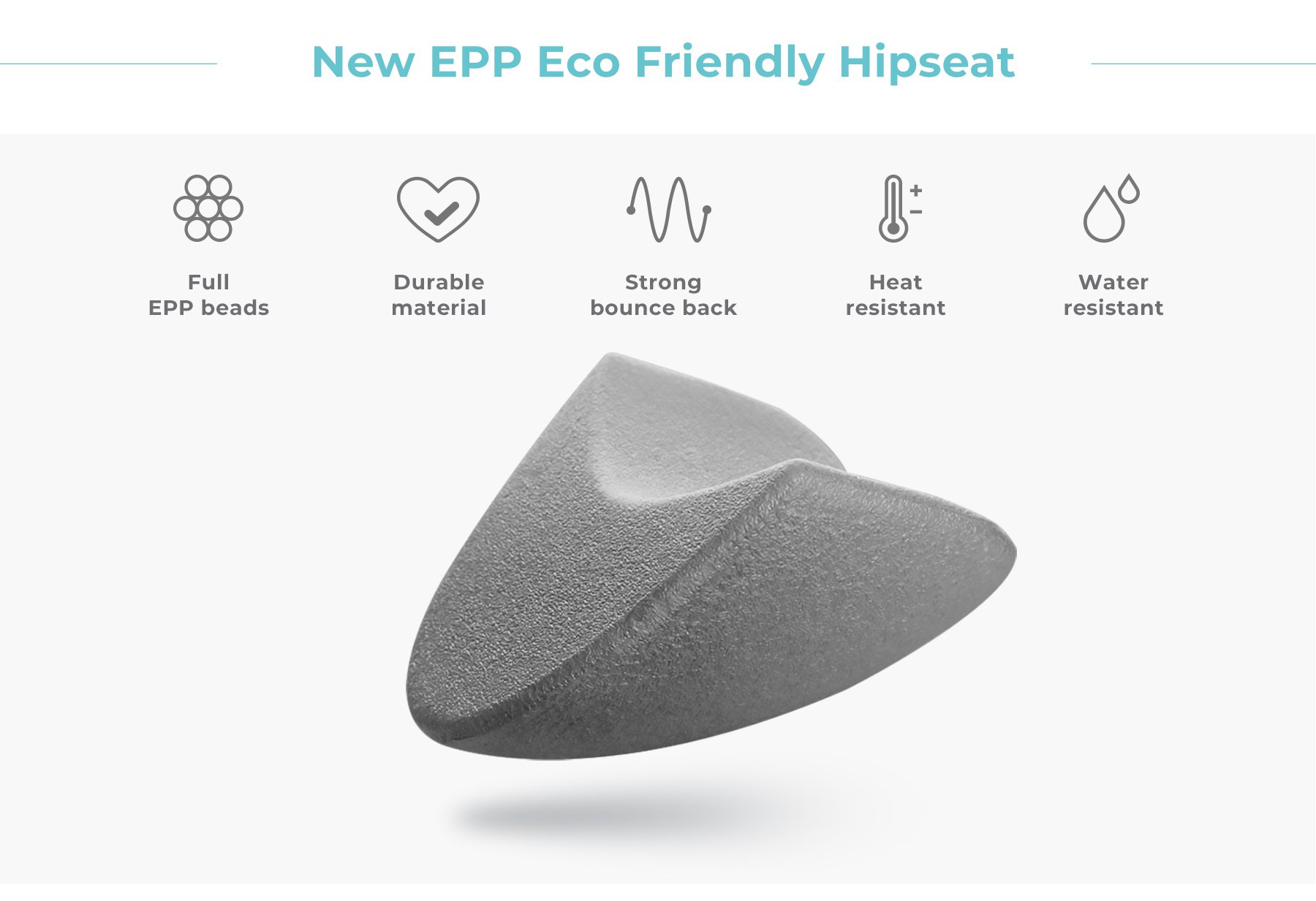 MOOIMOM Casual Hip Seat Carrier description image