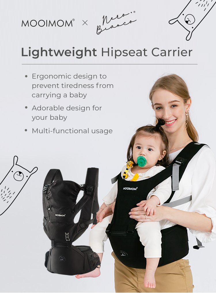 Mooimom lightweight hot sale hipseat carrier