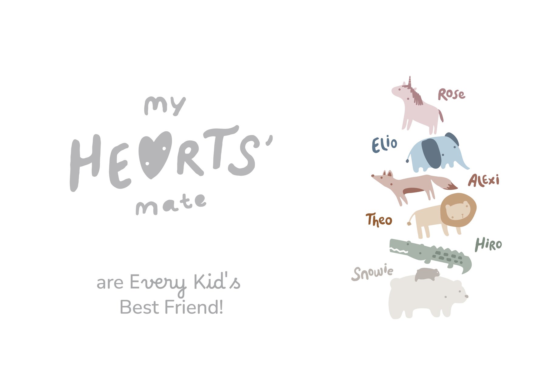 mugu Hearts' Mate Collection Theo description image