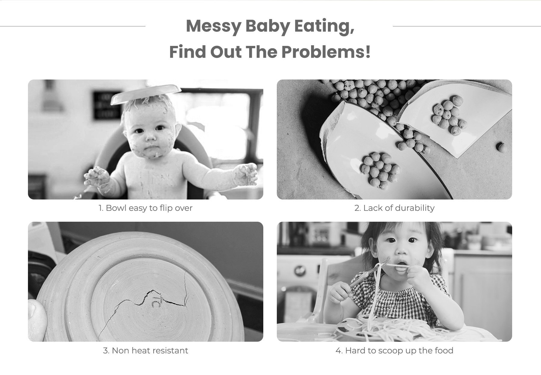 mugu wheat straw antispill suction bowl 340ml description image