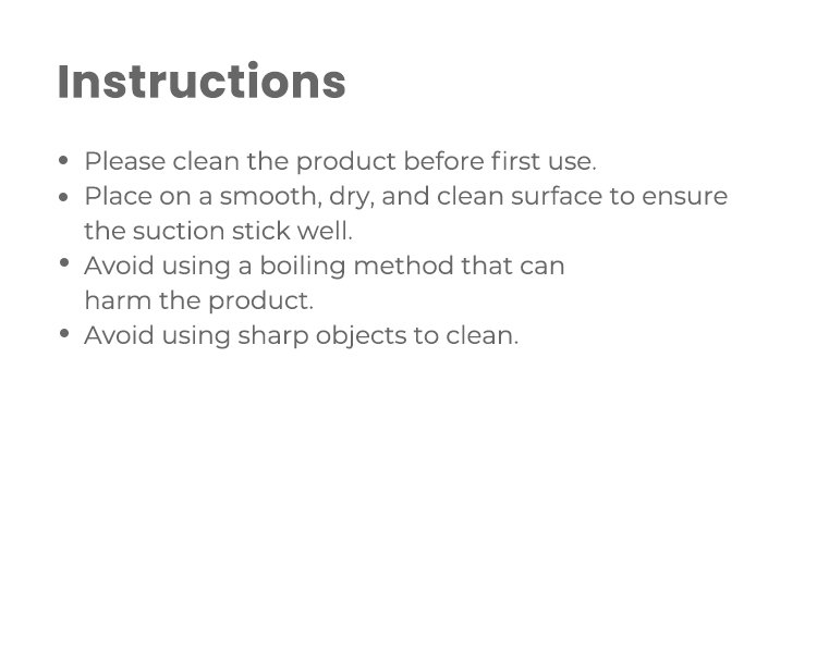 mugu wheat straw antispill suction bowl 340ml description image